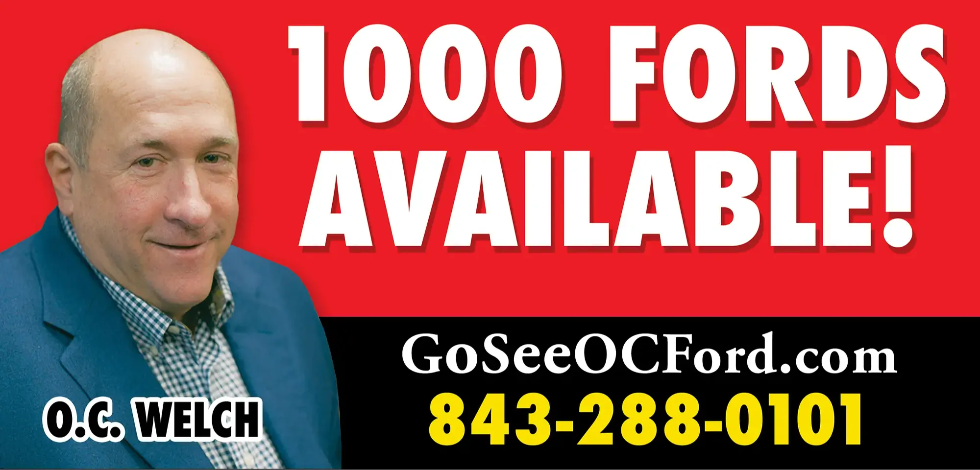 1000 Fords Available